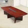 240cm Boardroom Table - Brown - 1