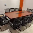 240cm Boardroom Table - Brown - 5