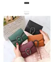 Ladies PU Leather Foldable Wallet - 1