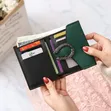 Ladies PU Leather Foldable Wallet - 2
