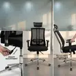 Orthopedic Ergonomic Office Chair - Black - 2