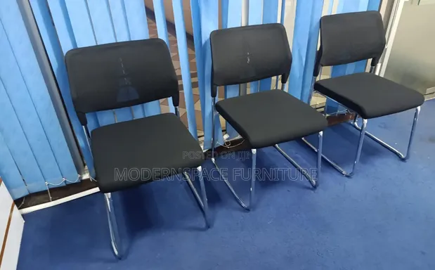 Boss Office Products Kiti cha Wageni - Nyeusi - 1