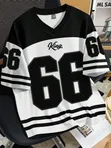 Trendy King 66 Oversized Graphic T-Shirt - 1