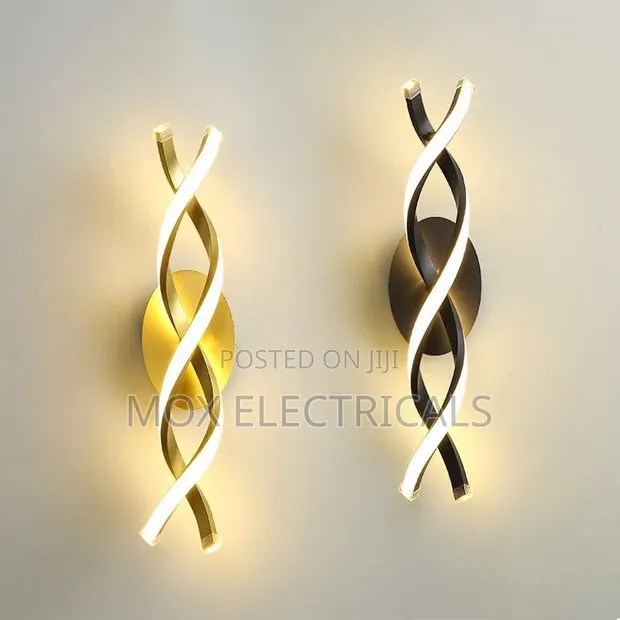 LED Spiral Wall Lights - 1