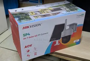 Hikvision SP4 4G Solar CCTV Camera - Smart Tracking