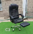 Executive Office Chair with Footrest - 2