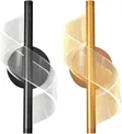 Modern Spiral Acrylic LED Wall Sconce Lamp - 3