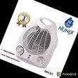 Nunix Electric Fan Heater - Kidhibiti cha Chumba Kidogo - 1