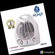 Nunix Electric Fan Heater - Kidhibiti cha Chumba Kidogo - 2