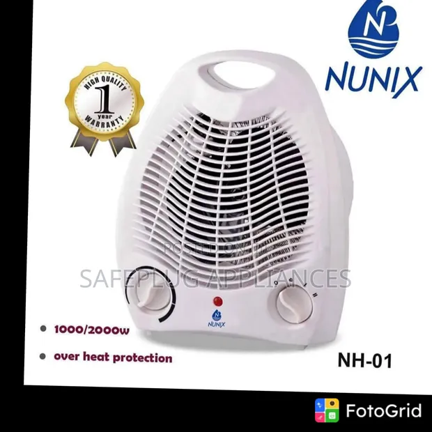 Nunix Fan Room Heater - Brand New - 1