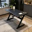 Modern LED Gaming Desk - Black - 3