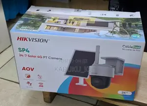 Hikvision 4G Solar PT Camera 24/7 Remote Surveillance