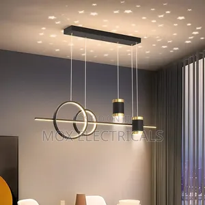 LED Dining Table Pendant Light - Modern Starry Sky Effect