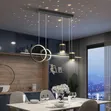 LED Dining Table Pendant Light - Modern Starry Sky Effect - 2