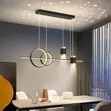 LED Dining Table Pendant Light - Modern Starry Sky Effect - 3