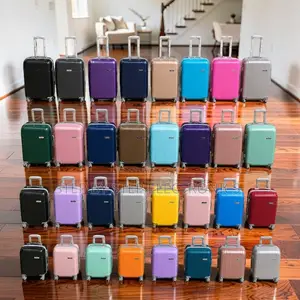 Unbreakable 3-in-1 Rubber Plastic Suitcase Set