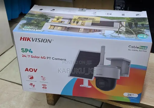 Hikvision SP4 4G Solar PTZ Kamera ya Usalama ya Nje - 1