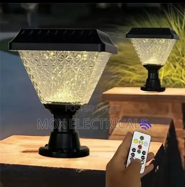 LED Solar Outdoor Pillar Lights - 1