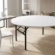 1.5m White Local Foldable Table - 1