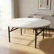 1.5m White Local Foldable Table - 5