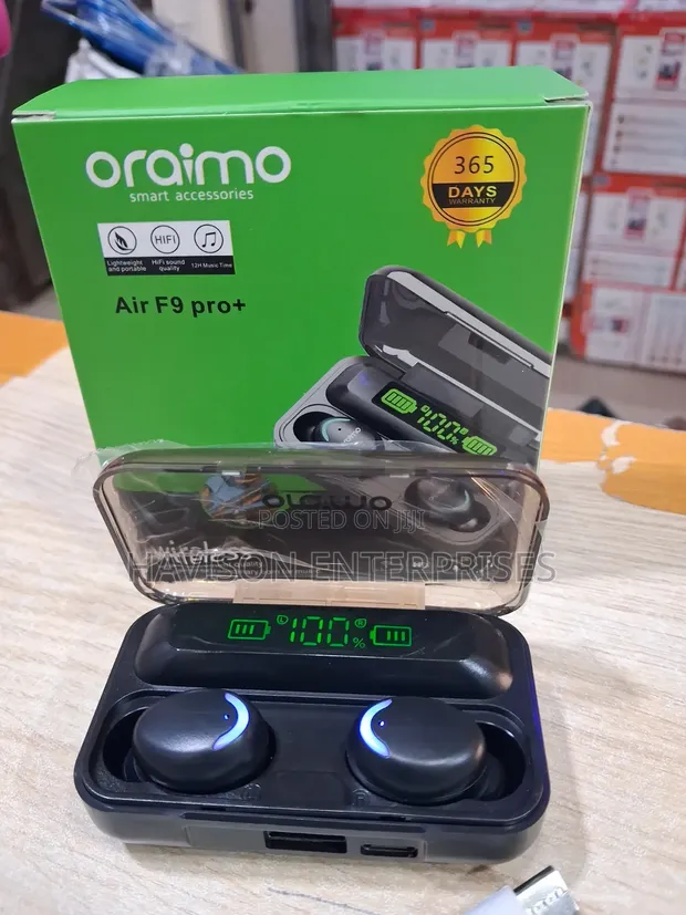 Oraimo Air F9 Pro+ Wireless Earbuds - 1