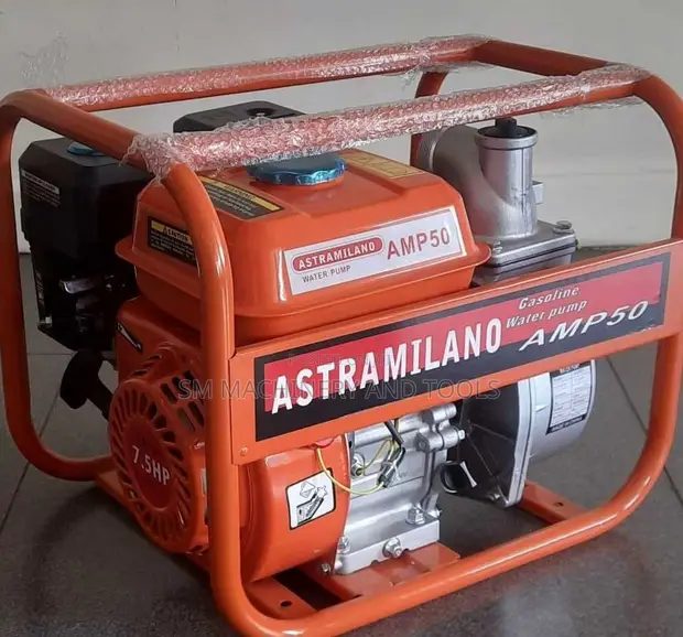 Astramilano Water Pump 2 Inch 7.5HP Petrol Engine - 1