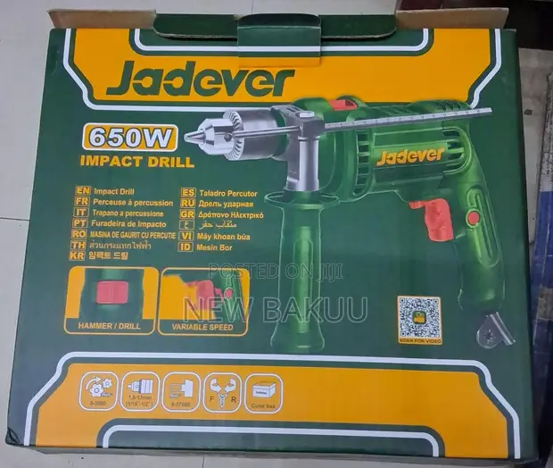 Jadever Impact Drill 650W - 1