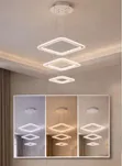 LED Square Ceiling Chandelier - 2