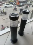 Aurora Crystal Walkway Lamp (Solar/AC) - 1