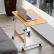 Height Adjustable Multipurpose Laptop Table with Wheels - 2