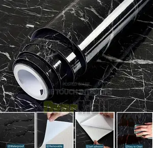 Durable Marble Contact Wallpaper - Easy Clean