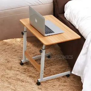 Height Adjustable Multipurpose Laptop Table with Wheels