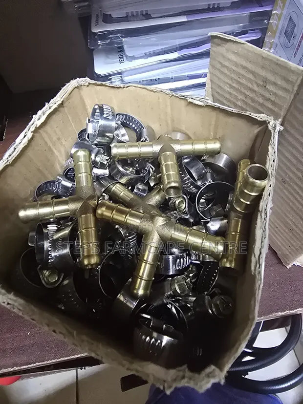 Metallic Gas Pipe T Connector - 1