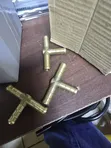 Metallic Gas Pipe T Connector - 3