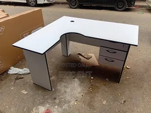 1.2m L-Shaped Office Study Desk