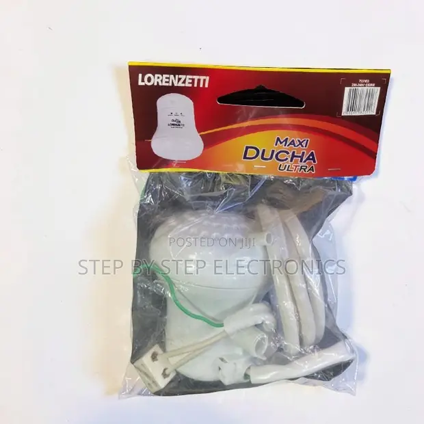 Lorenzetti Maxi Ducha Ultra Shower Head ya Umeme ya Papo Hapo - 1