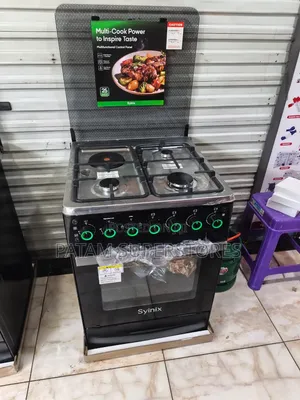 Syinix Standing Cooker 50x50 (3+1 Burners with Oven)