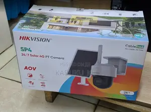 Hikvision Solar 4G PT Security Camera Kit - Wireless Outdoor