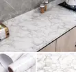 Marble Vinyl Wallpaper - Kitchen Countertop Cover - 1