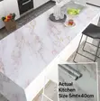 Marble Vinyl Wallpaper - Kitchen Countertop Cover - 2