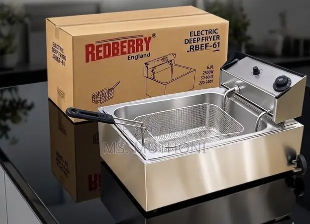 Redberry 6L Deep Fryer ya Umeme - 1