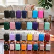 Scratch-Resistant 3-in-1 Rubber Suitcase Set - 1