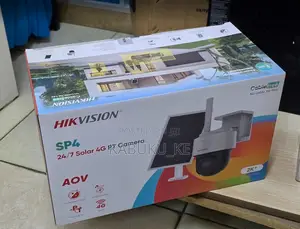 Hikvision SP4 Outdoor Solar 4G PTZ CCTV Camera