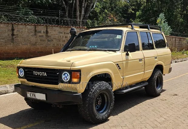 Toyota Land Cruiser Wagon 1981 Beige - 1