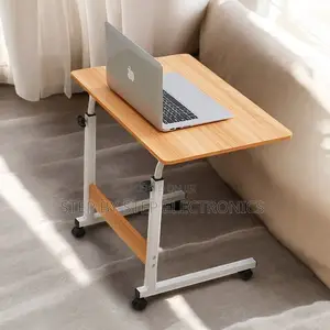 Height Adjustable Multipurpose Laptop Table with Wheels