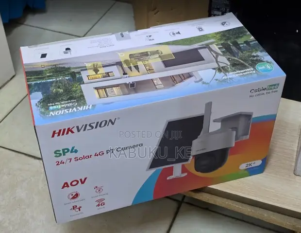 Hikvision 4G Solar CCTV Outdoor Camera - 1