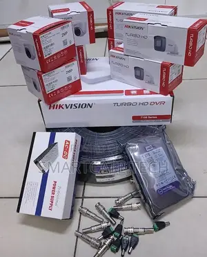 8CH Hikvision CCTV Security Package with 8 Cameras