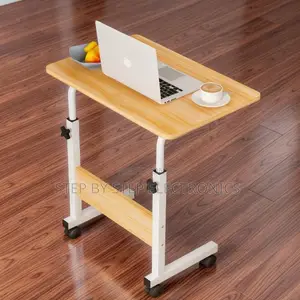 Height Adjustable Multipurpose Laptop Table with Wheels