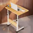 Height Adjustable Multipurpose Laptop Table with Wheels - 1