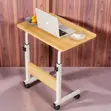 Height Adjustable Multipurpose Laptop Table with Wheels - 2